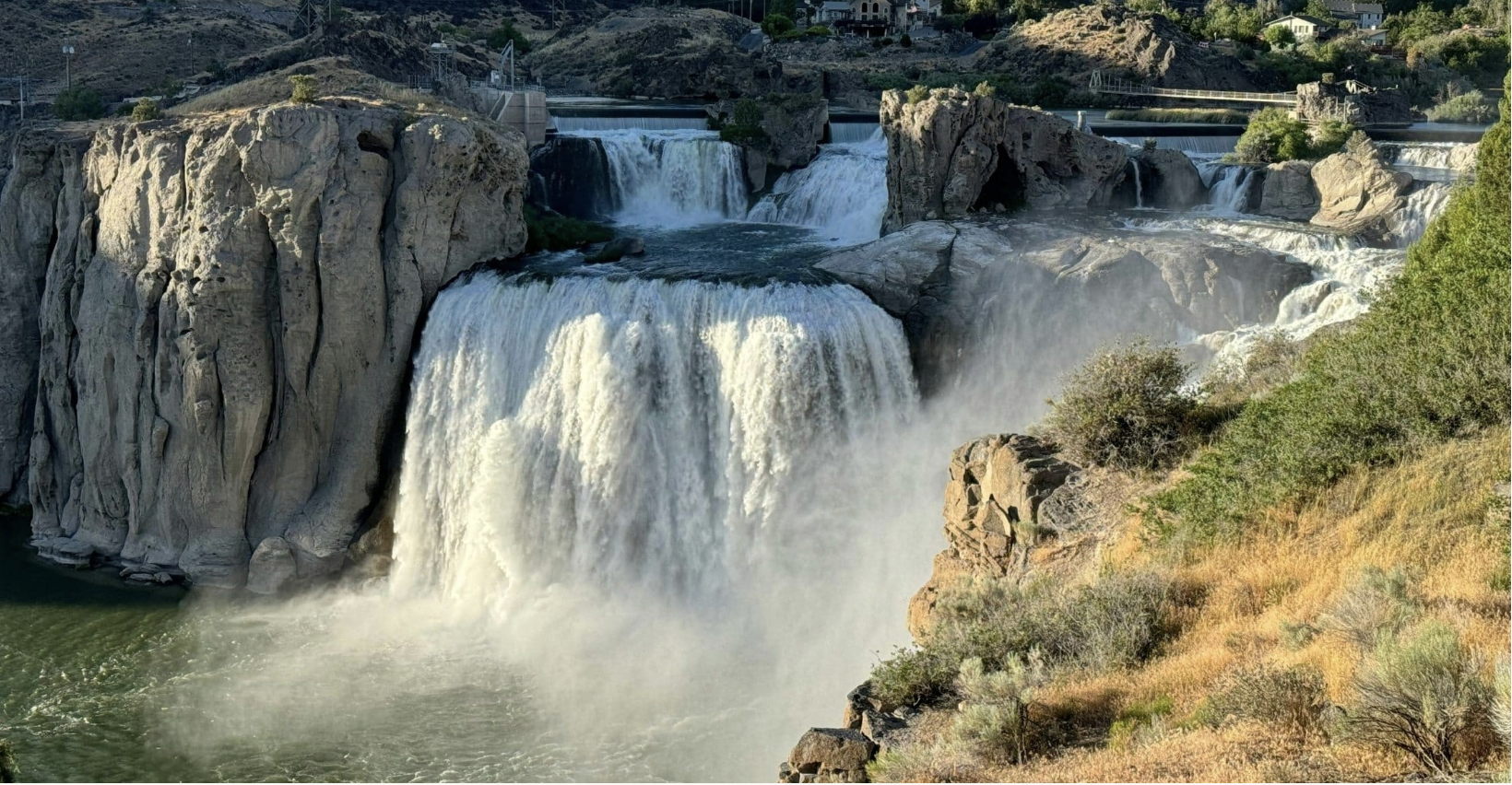 Shoshone Falls on the Snake River, southern Idaho